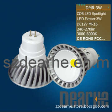 LED Spotlight MR16 (indoor lighting 3W)
